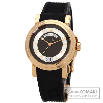 Breguet Marine 2 Large Date Watches Ref.5817 K18RG/Rubber mens