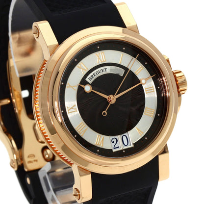 Breguet Marine 2 Large Date Watches Ref.5817 K18RG/Rubber mens