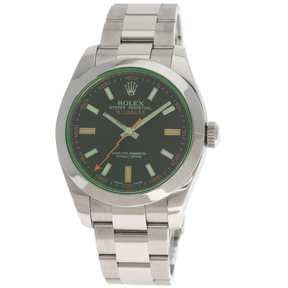 ROLEX Milgauss Watches 116400GV Stainless Steel/Stainless Steel mens