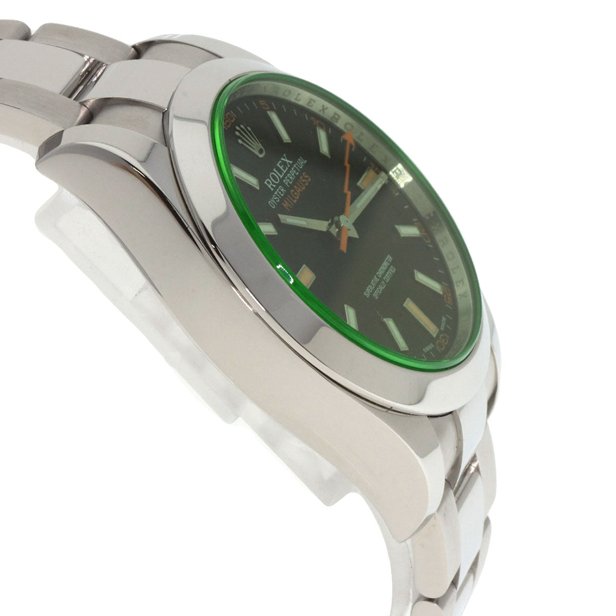 ROLEX Milgauss Watches 116400GV Stainless Steel/Stainless Steel mens