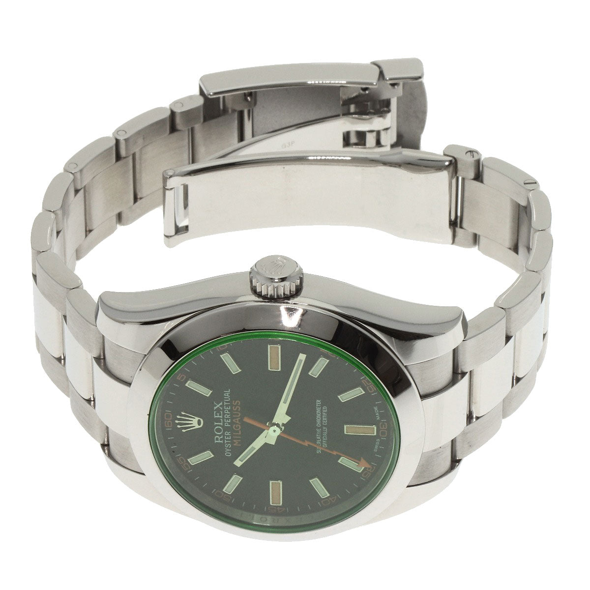 ROLEX Milgauss Watches 116400GV Stainless Steel/Stainless Steel mens