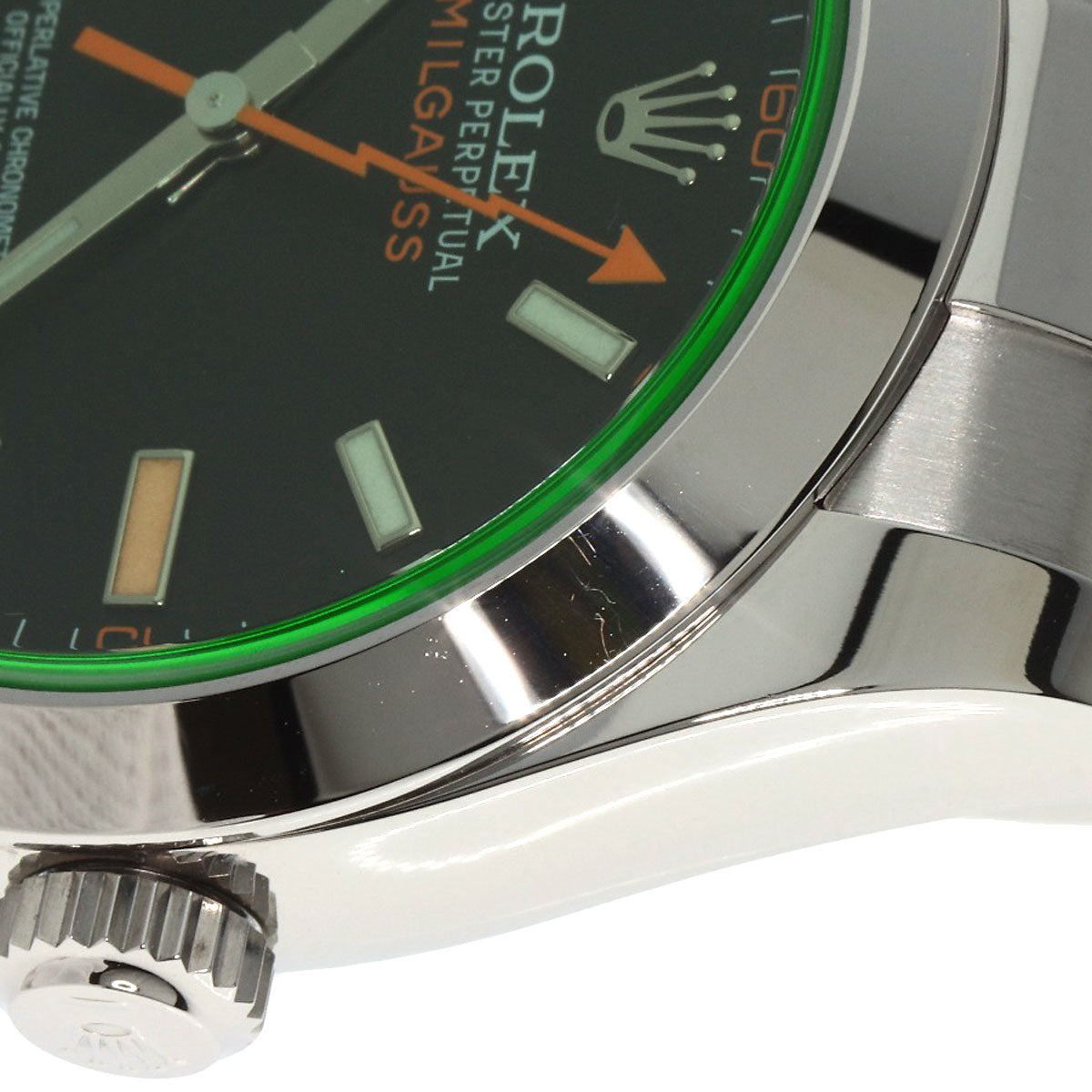 ROLEX Milgauss Watches 116400GV Stainless Steel/Stainless Steel mens