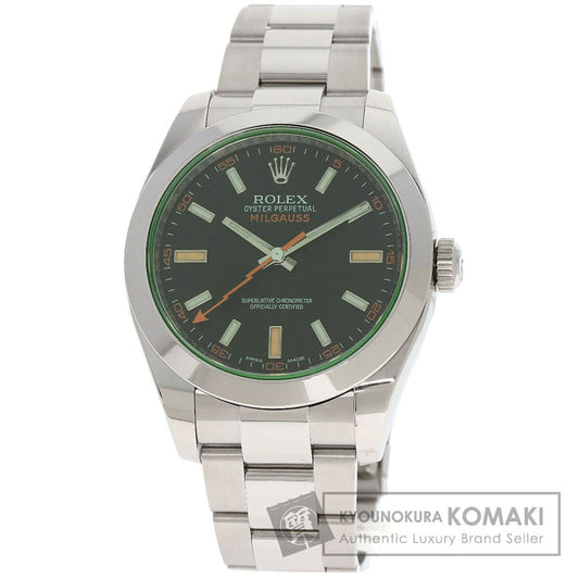 ROLEX Milgauss Watches 116400GV Stainless Steel/Stainless Steel mens