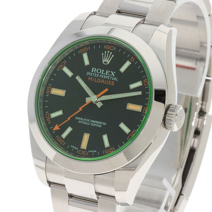 ROLEX Milgauss Watches 116400GV Stainless Steel/Stainless Steel mens