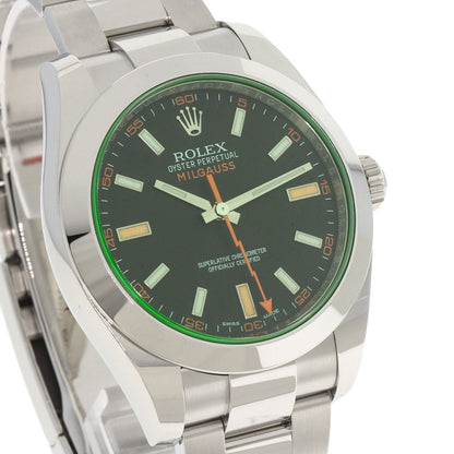 ROLEX Milgauss Watches 116400GV Stainless Steel/Stainless Steel mens
