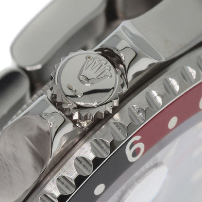 ROLEX GMT Master II Red and Black Bezel Tritium Watches 16710 Stainless Steel/Stainless Steel mens