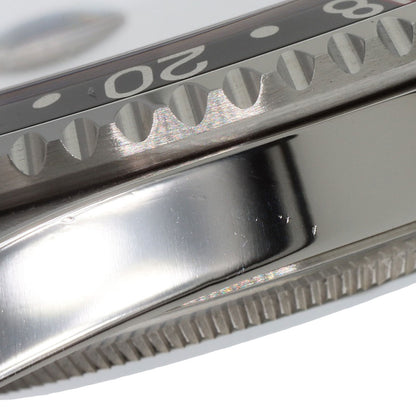 ROLEX GMT Master II Red and Black Bezel Tritium Watches 16710 Stainless Steel/Stainless Steel mens