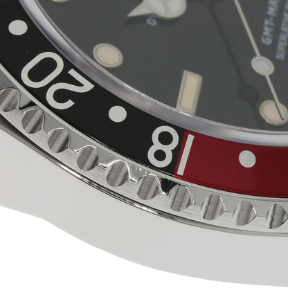 ROLEX GMT Master II Red and Black Bezel Tritium Watches 16710 Stainless Steel/Stainless Steel mens