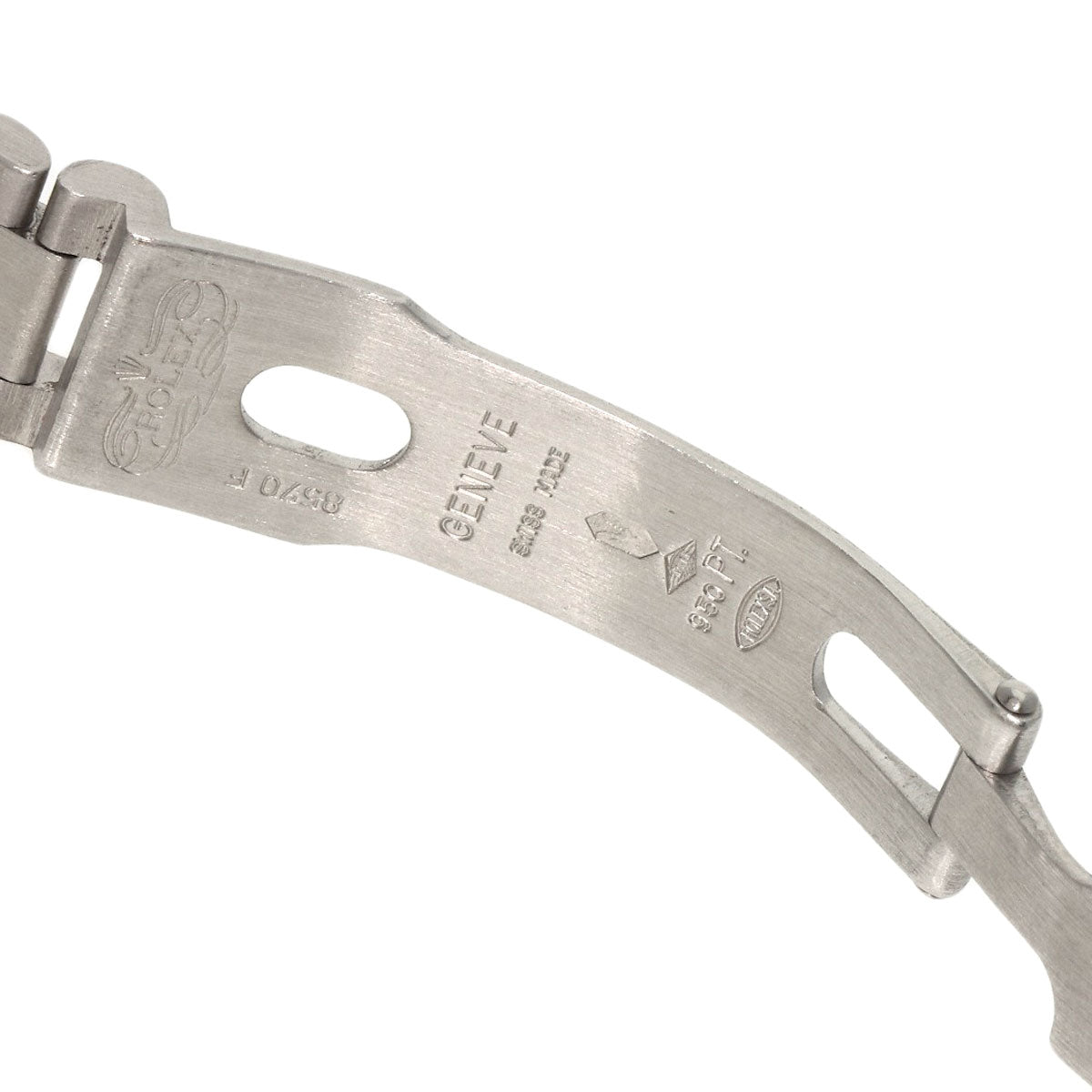 ロレックス 69136G デイトジャスト 10P ベゼル ダイヤモンド 腕時計 OH済 プラチナ/PT/ダイヤモンド レディース 【中古】【ROLEX】