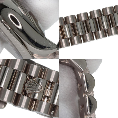 ROLEX DATEJUST 10P Diamond Watches 179179G K18 White Gold/K18 White Gold Ladies