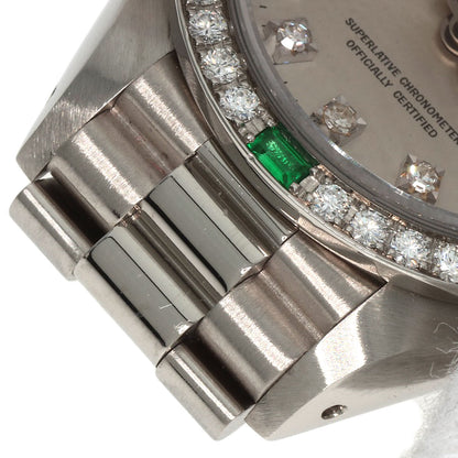 ROLEX Datejust Diamond Emerald Watches 69079G K18 White Gold/K18 White Gold Ladies