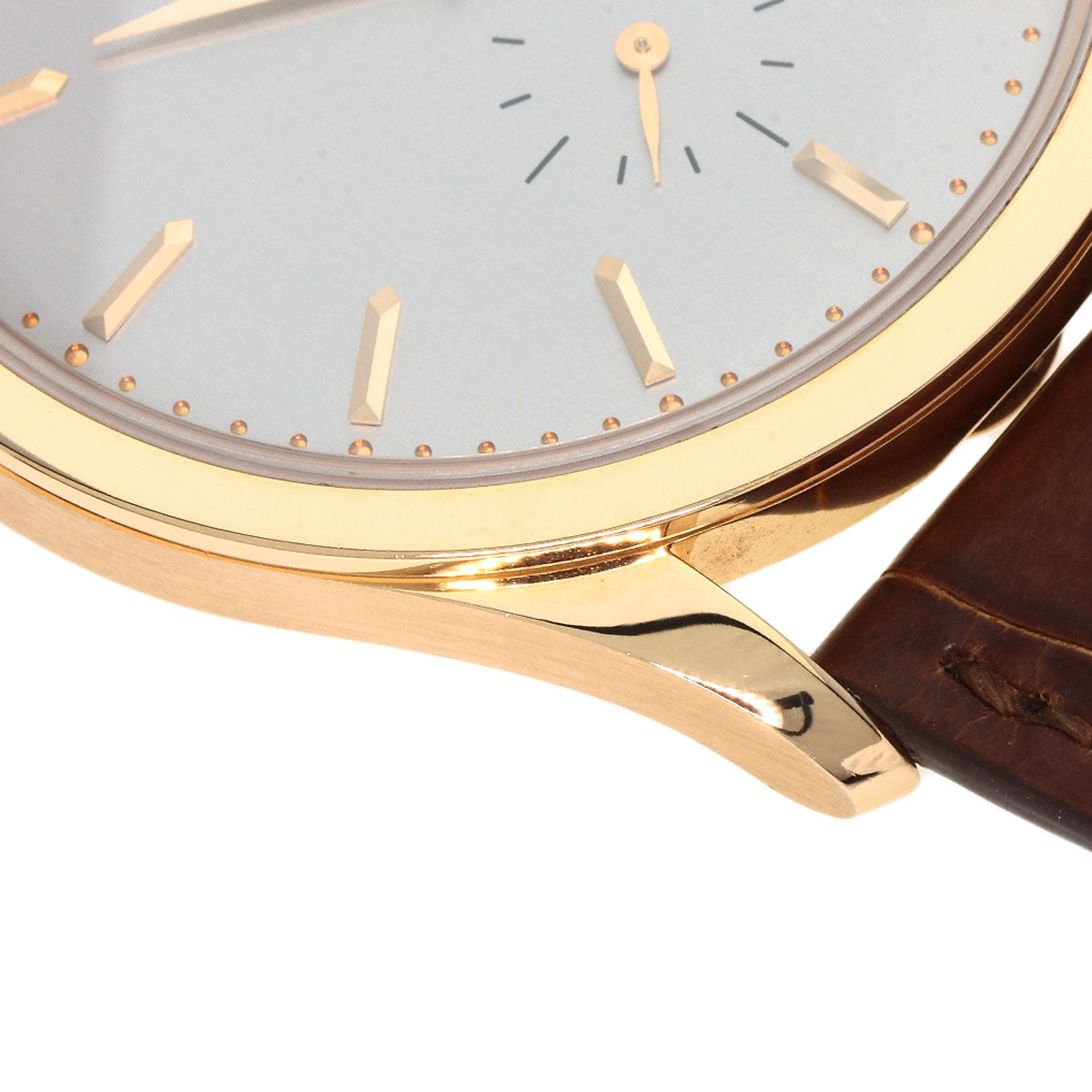 PATEK PHILIPPE Calatrava Watches 5196R-001 K18 Pink Gold/Leather mens