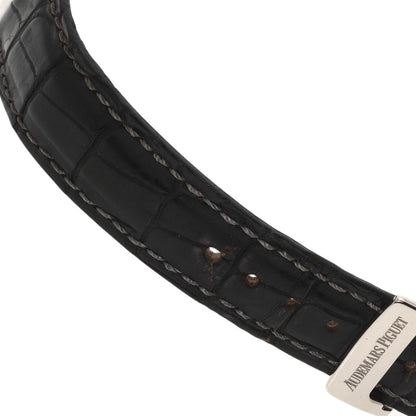 AUDEMARS PIGUET Jules Audemars Extra Flat Watches 15126BC.00.D002CR.01 K18 White Gold/Leather mens