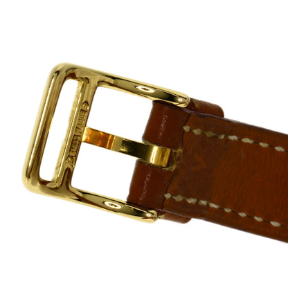 HERMES Kelly watch Watches Gold Plated/Leather Ladies