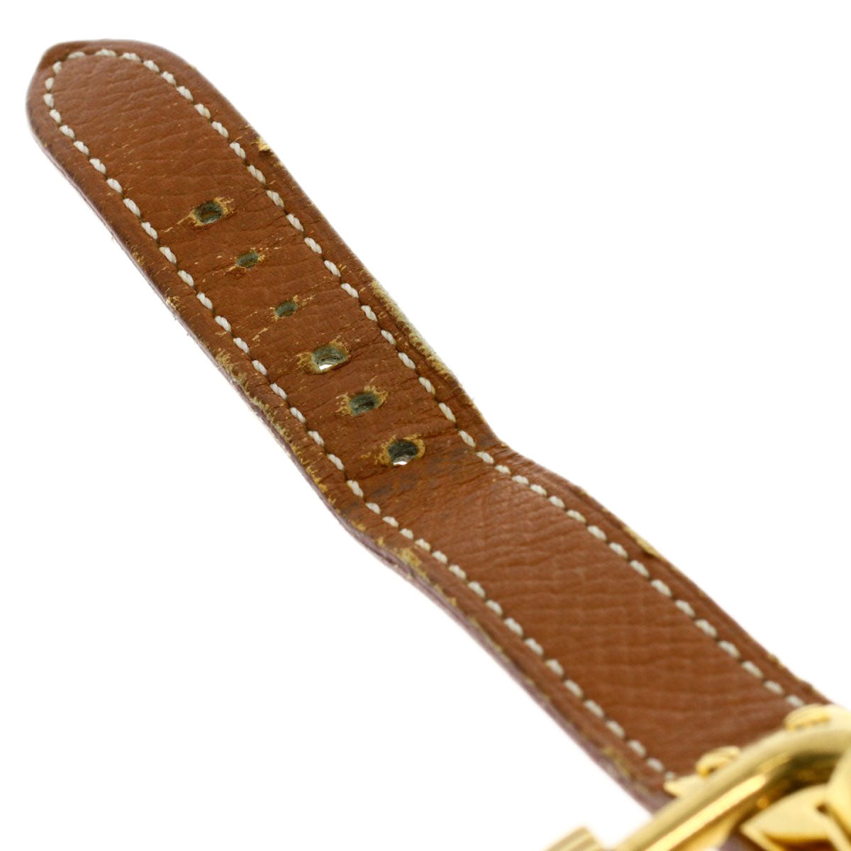 HERMES Kelly watch Watches Gold Plated/Leather Ladies
