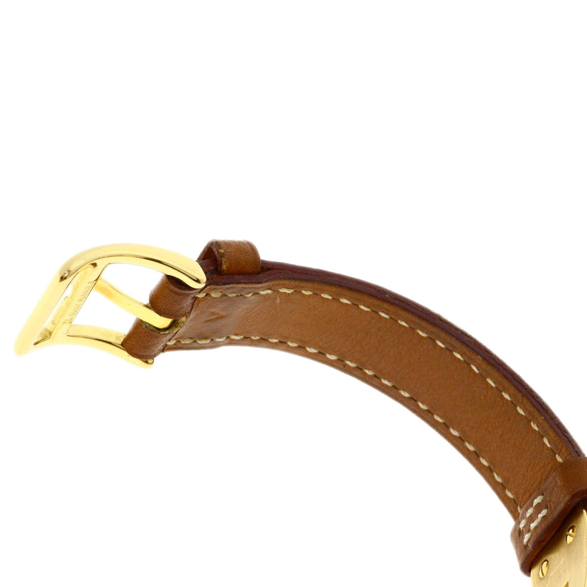 HERMES Kelly watch Watches Gold Plated/Leather Ladies