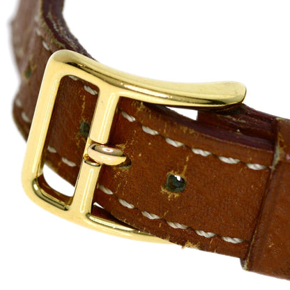 HERMES Kelly watch Watches Gold Plated/Leather Ladies
