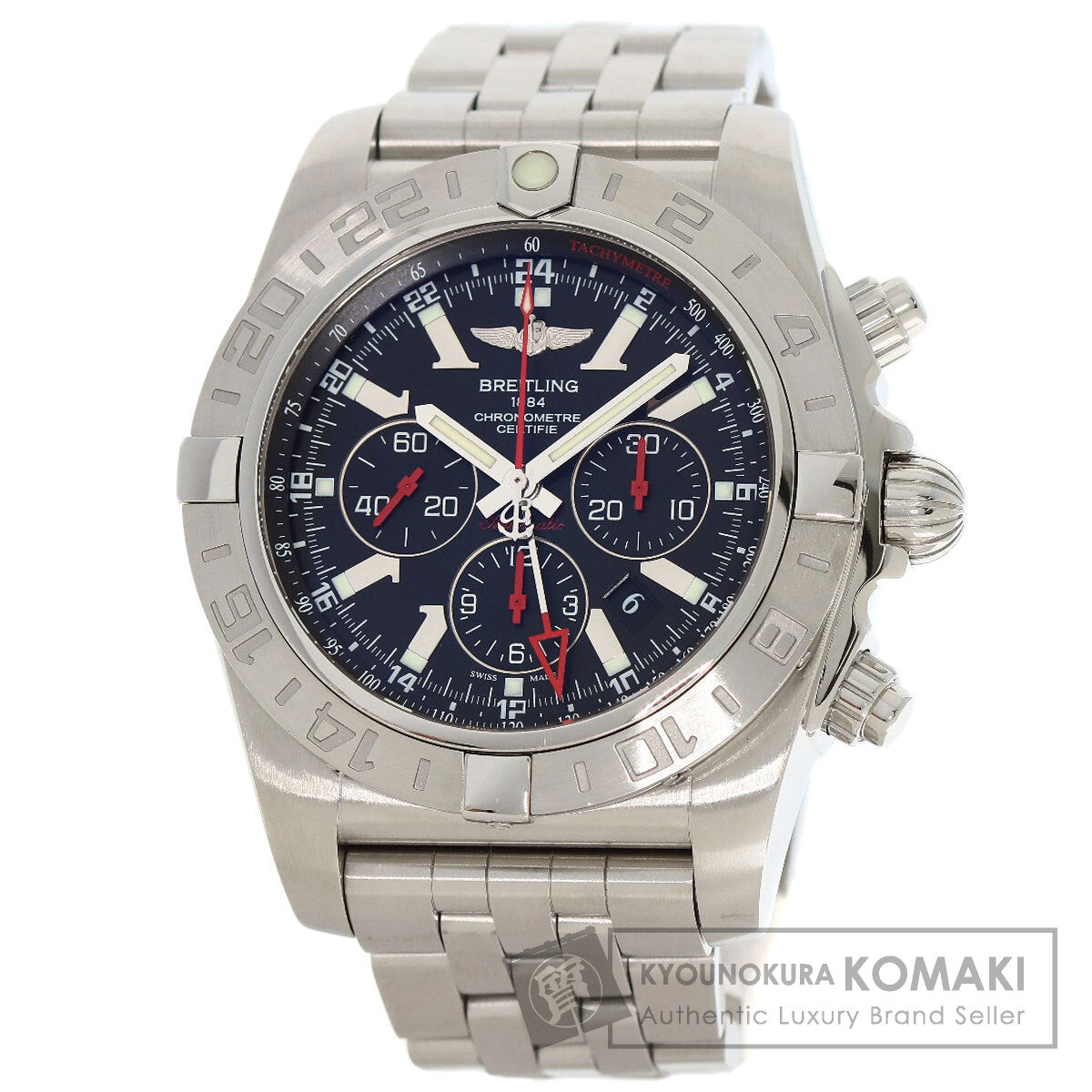 BREITLING Chronomat GMT Limited Edition, limited to 2000 pieces worldwide Watches S041B48PS Stainless Steel/Stainless Steel mens