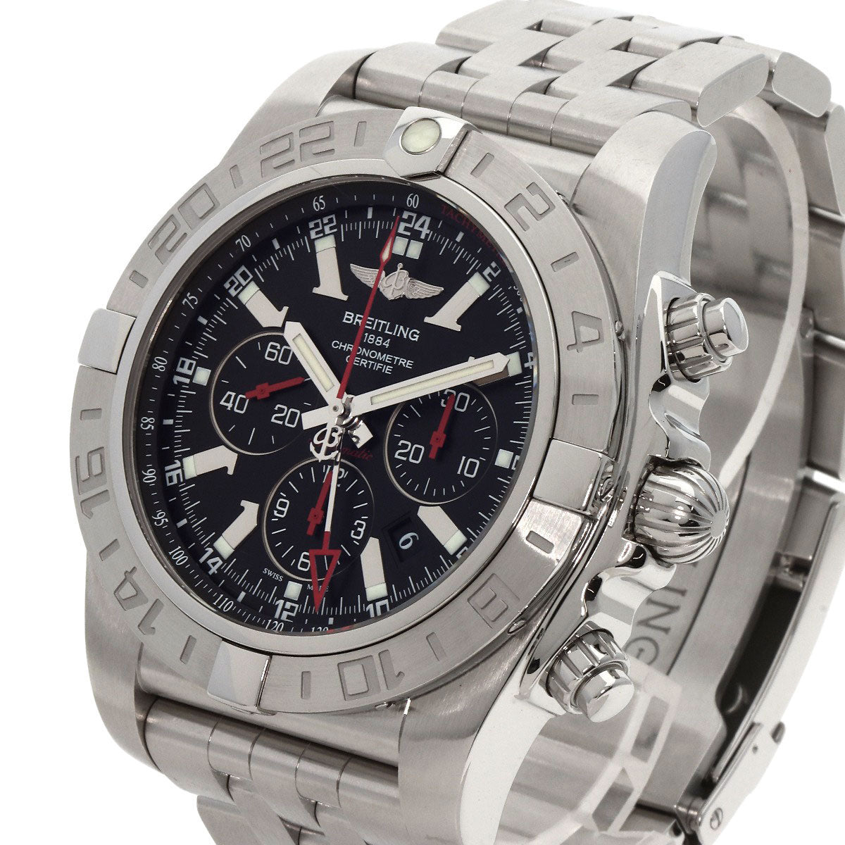 BREITLING Chronomat GMT Limited Edition, limited to 2000 pieces worldwide Watches S041B48PS Stainless Steel/Stainless Steel mens
