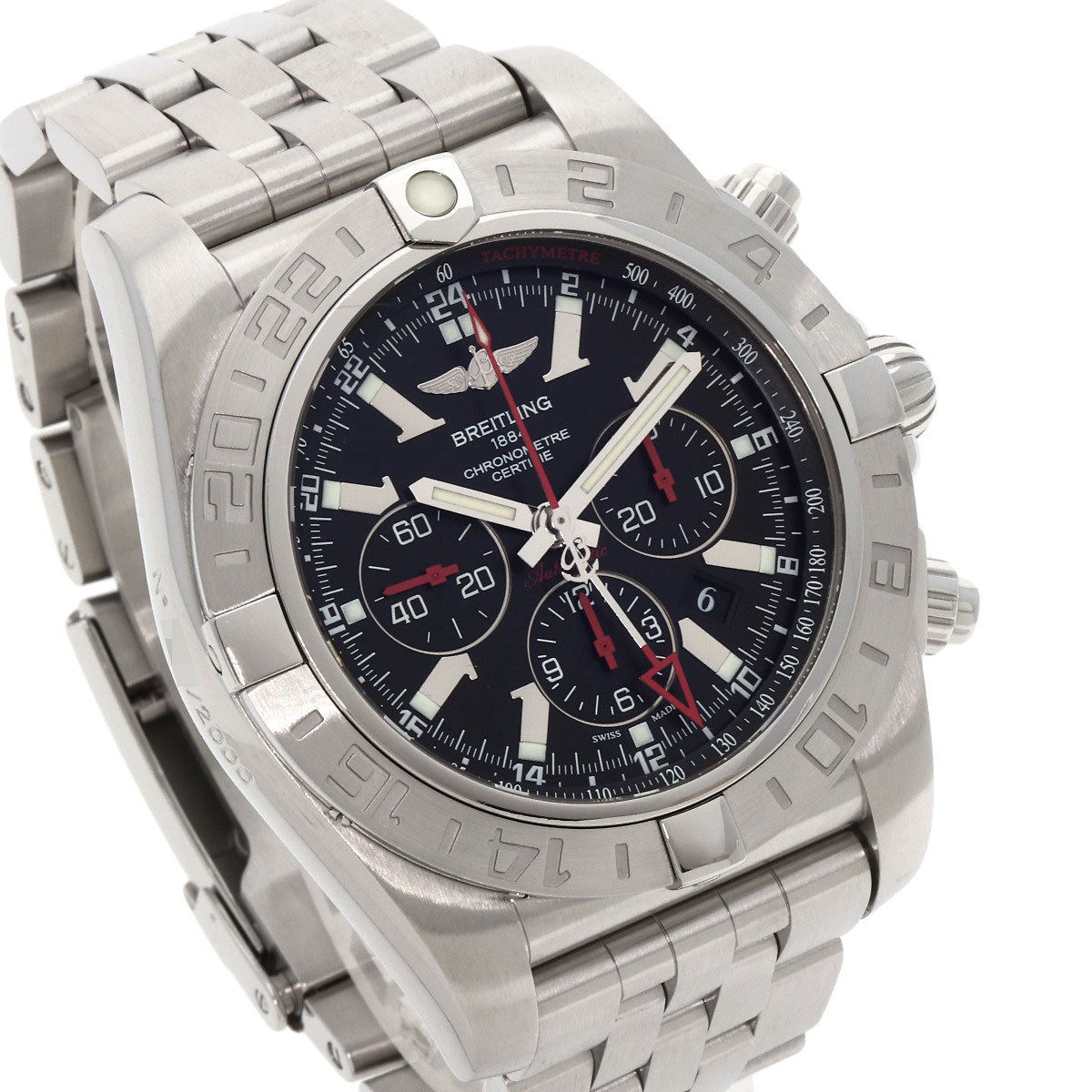 BREITLING Chronomat GMT Limited Edition, limited to 2000 pieces worldwide Watches S041B48PS Stainless Steel/Stainless Steel mens