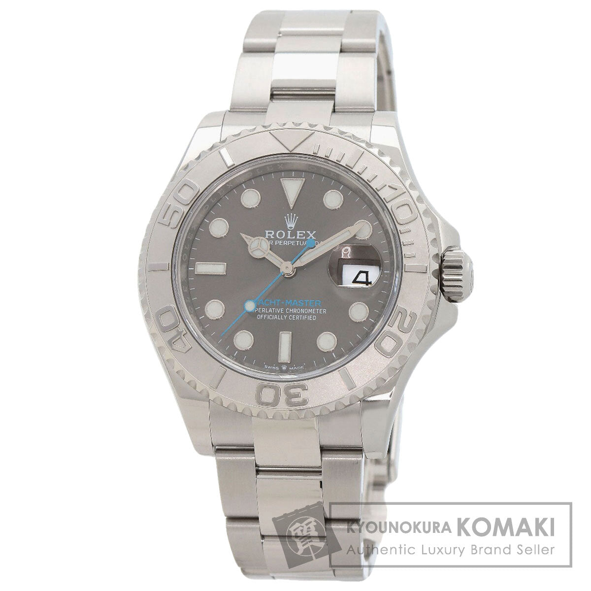 ROLEX Yacht-Master 40 Dark Rhodium Slate Watches 126622 Stainless Steel/Stainless Steel mens