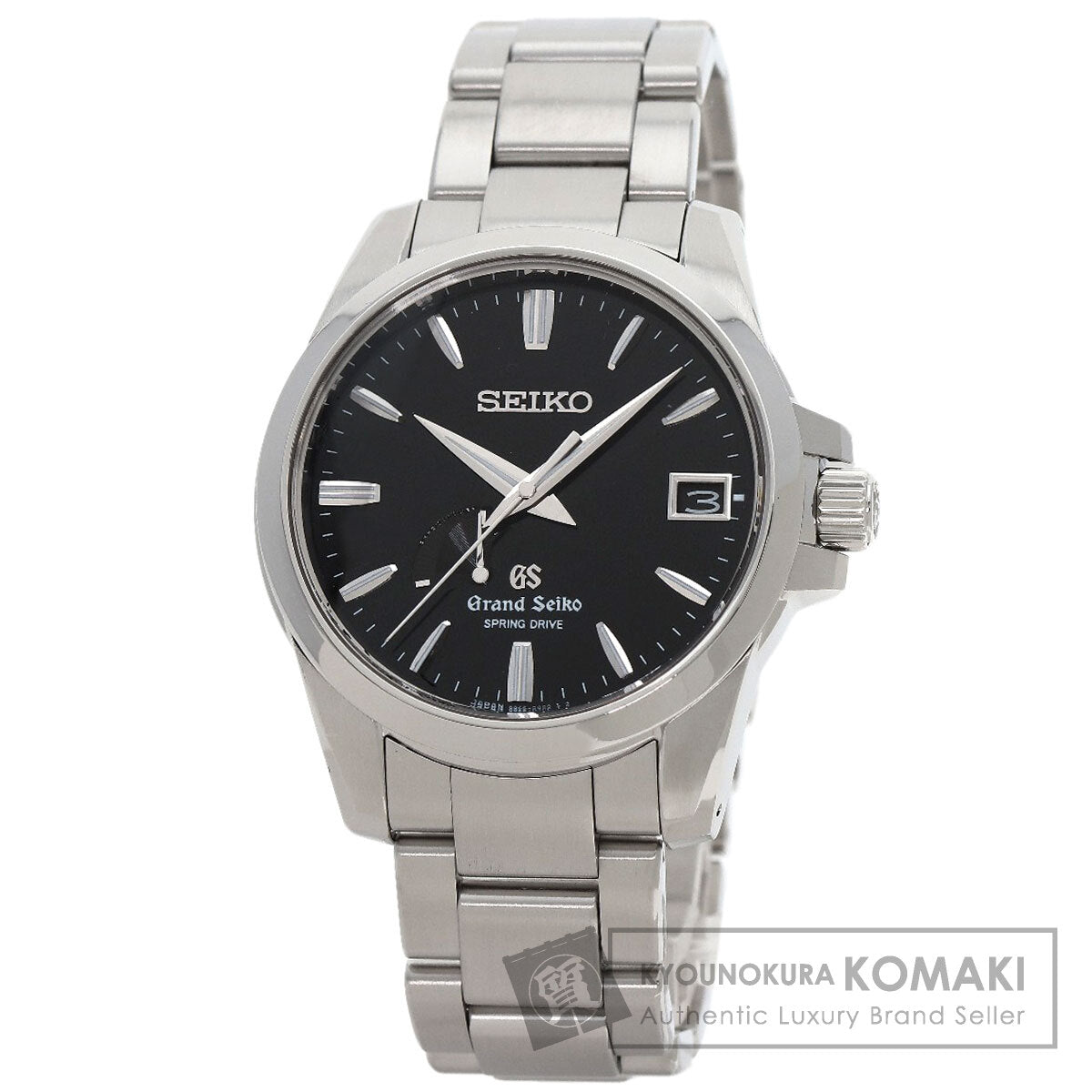 SEIKO Grand Seiko Spring Drive Power Reserve Watches SBGA027 9R65-0AG1 Stainless Steel/Stainless Steel mens