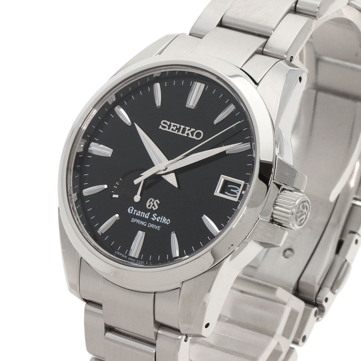 SEIKO Grand Seiko Spring Drive Power Reserve Watches SBGA027 9R65-0AG1 Stainless Steel/Stainless Steel mens