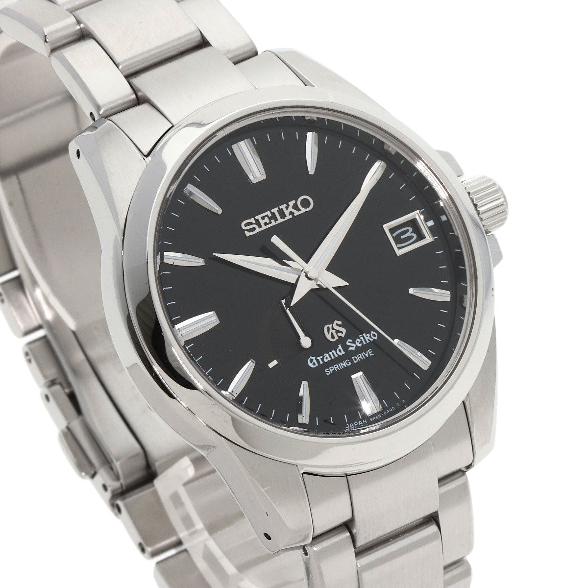 SEIKO Grand Seiko Spring Drive Power Reserve Watches SBGA027 9R65-0AG1 Stainless Steel/Stainless Steel mens