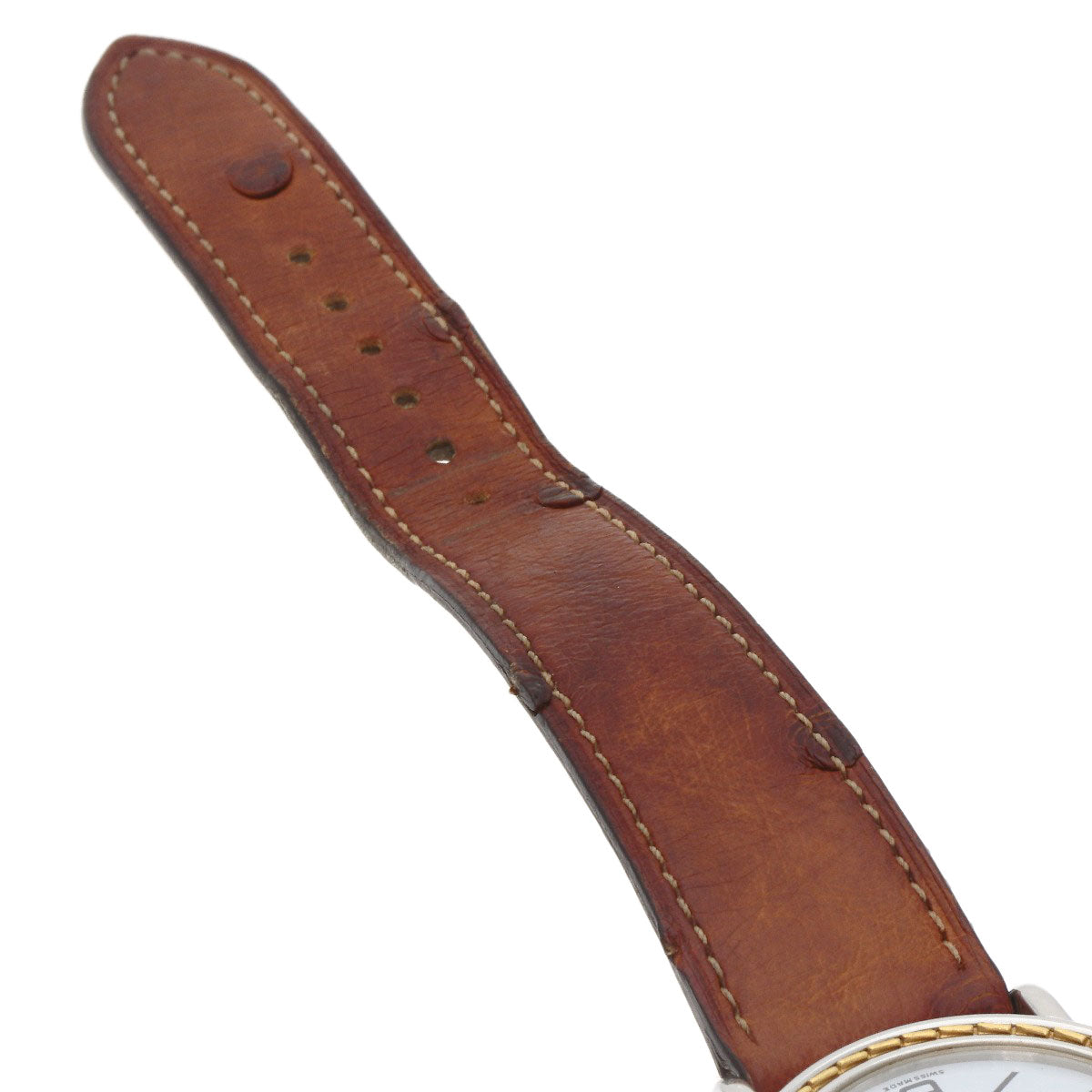 HERMES Serie Watches Stainless Steel/Leather mens