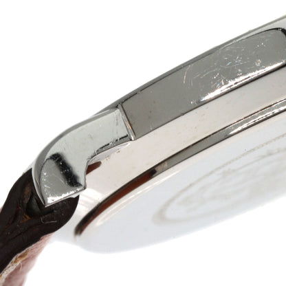 HERMES Serie Watches Stainless Steel/Leather mens