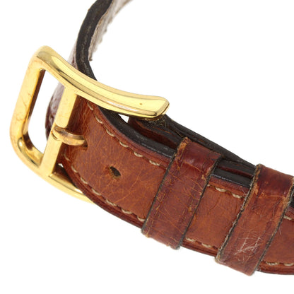 HERMES Serie Watches Stainless Steel/Leather mens