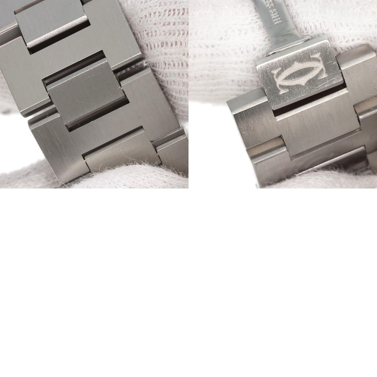 CARTIER Pasha C Big Date Watches W31058M7 Stainless Steel/Stainless Steel mens