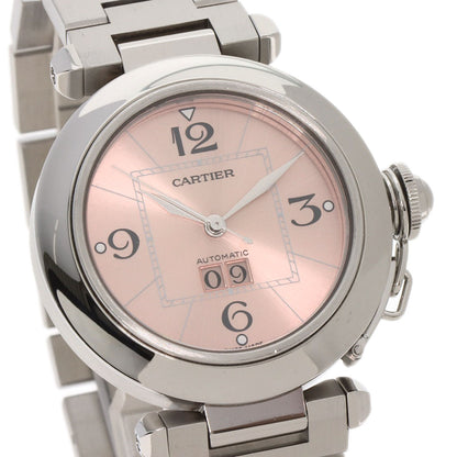 CARTIER Pasha C Big Date Watches W31058M7 Stainless Steel/Stainless Steel mens