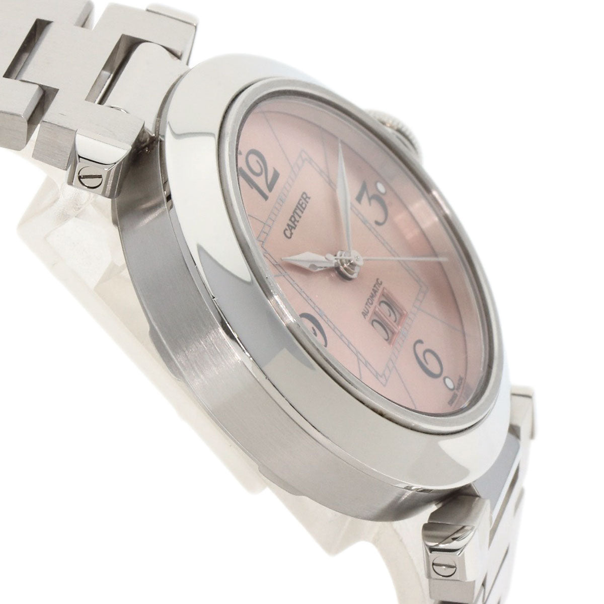 CARTIER Pasha C Big Date Watches W31058M7 Stainless Steel/Stainless Steel mens