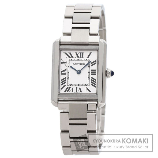 CARTIER Tank solo SM Watches W5200013 Stainless Steel/Stainless Steel Ladies