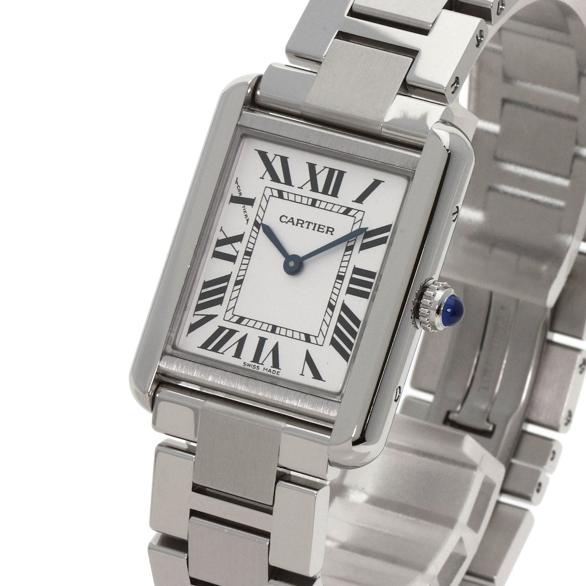 CARTIER Tank solo SM Watches W5200013 Stainless Steel/Stainless Steel Ladies