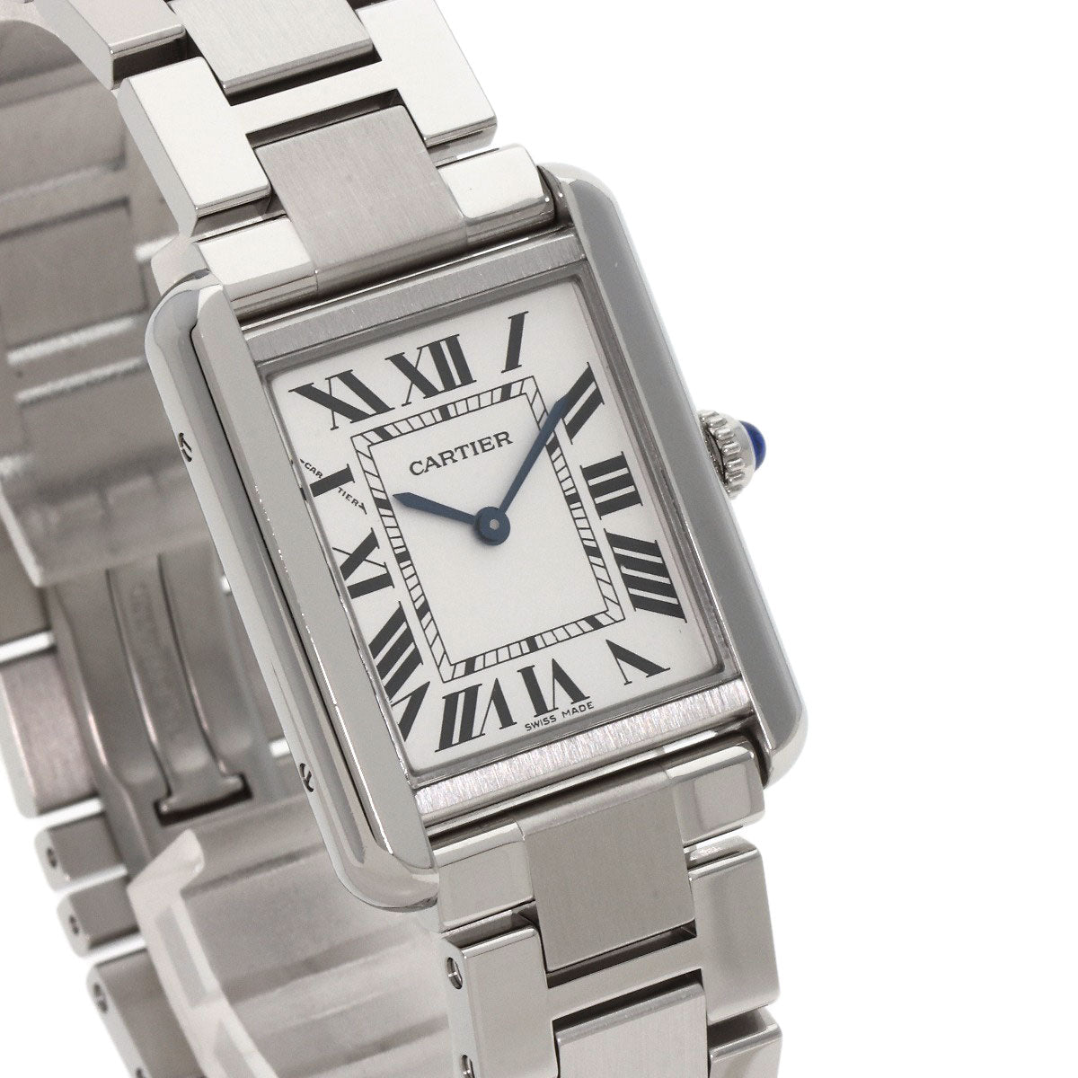 CARTIER Tank solo SM Watches W5200013 Stainless Steel/Stainless Steel Ladies