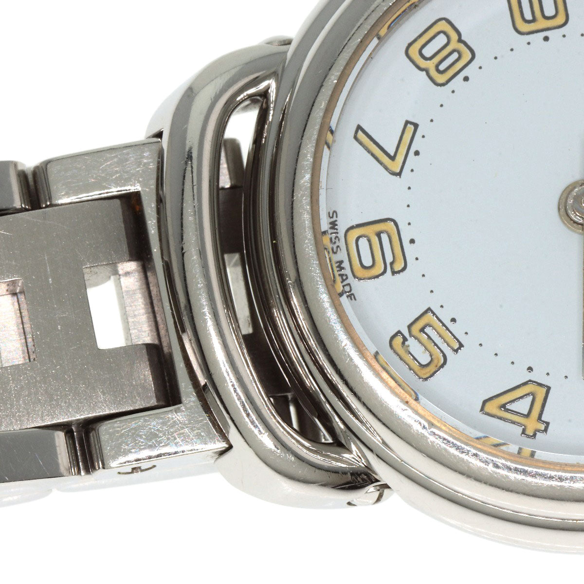 HERMES Pullman Watches PU2.210 Stainless Steel/Stainless Steel Ladies