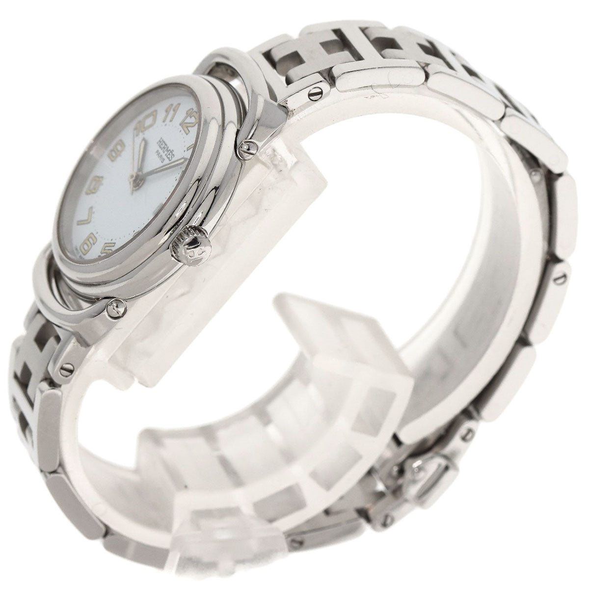 HERMES Pullman Watches PU2.210 Stainless Steel/Stainless Steel Ladies