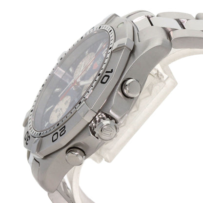 TAG HEUER Aqua Racer Chronograph Watches CAF1112 Stainless Steel/Stainless Steel mens
