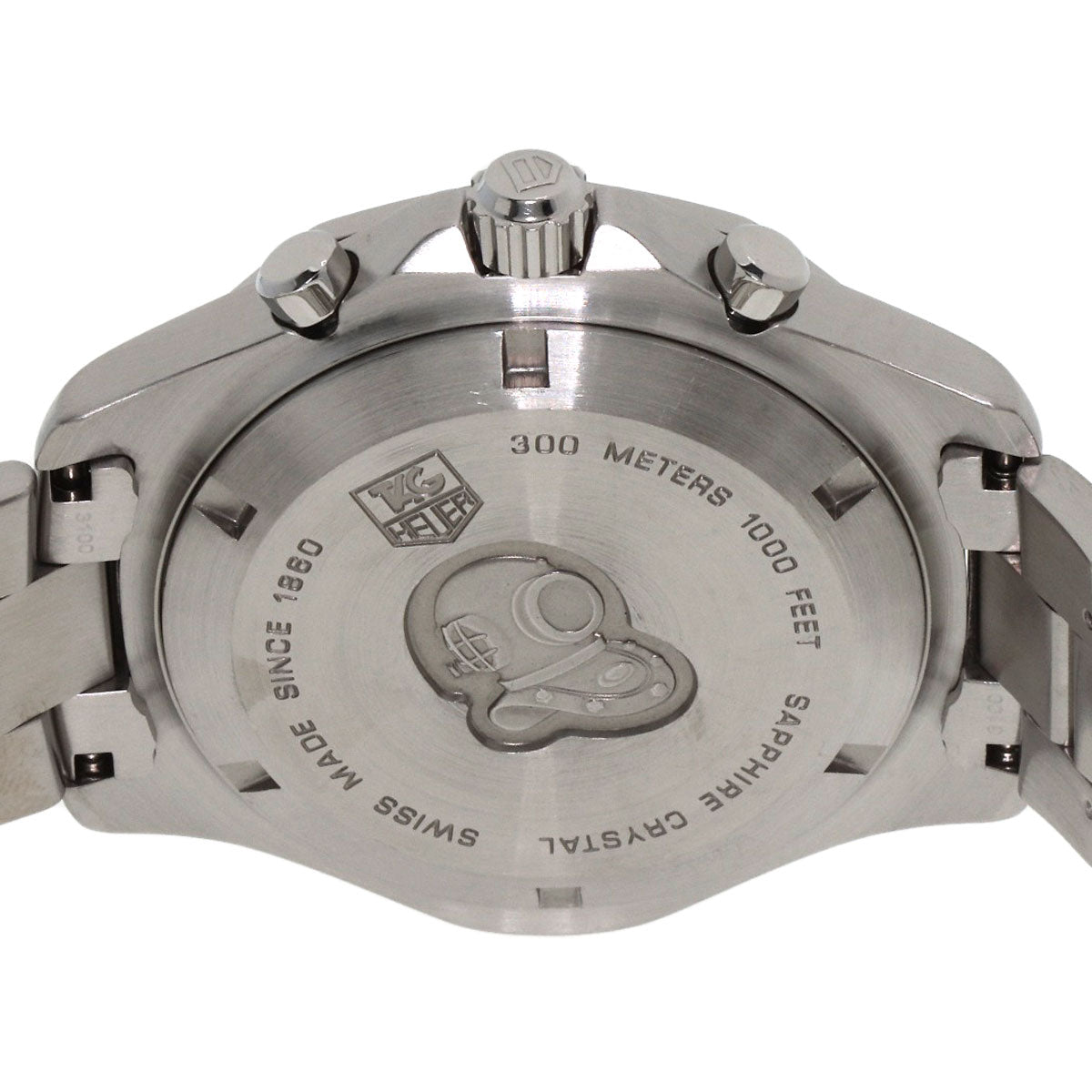 TAG HEUER Aqua Racer Chronograph Watches CAF1112 Stainless Steel/Stainless Steel mens