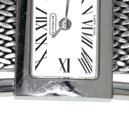 COACH Square face Watches  Stainless Steel/Stainless Steel Ladies