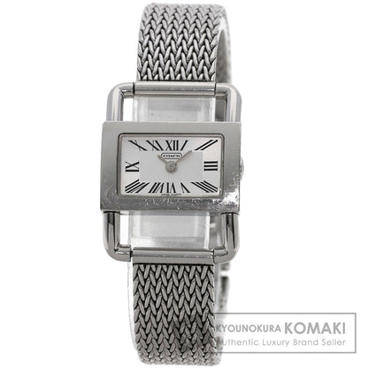 COACH Square face Watches  Stainless Steel/Stainless Steel Ladies