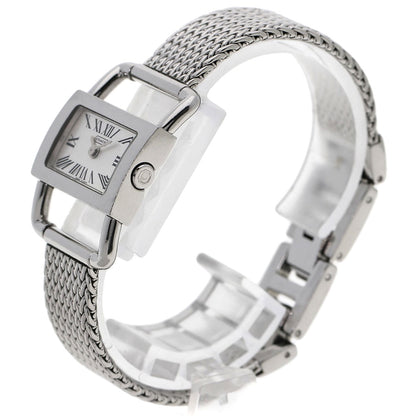 COACH Square face Watches  Stainless Steel/Stainless Steel Ladies