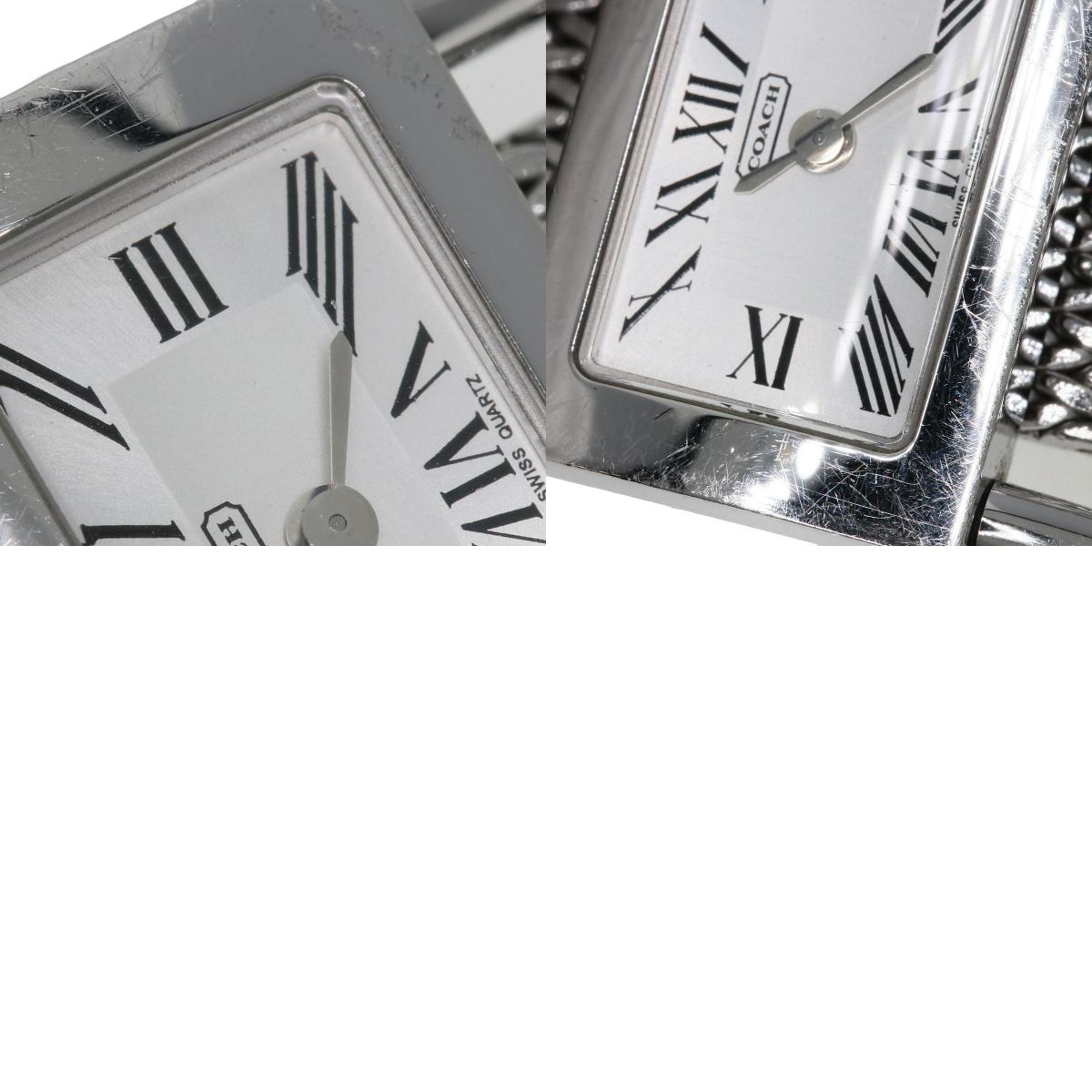 COACH Square face Watches Stainless Steel/Stainless Steel Ladies