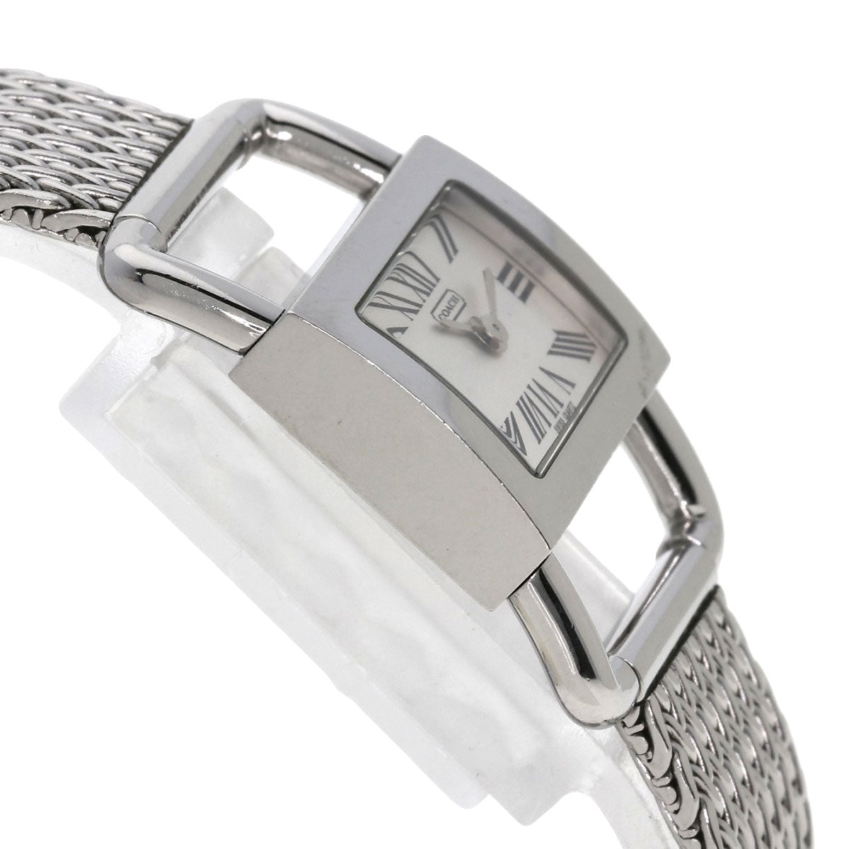 COACH Square face Watches  Stainless Steel/Stainless Steel Ladies