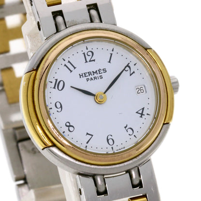 HERMES Windsor Watches Stainless Steel/Two-Tone  Ladies