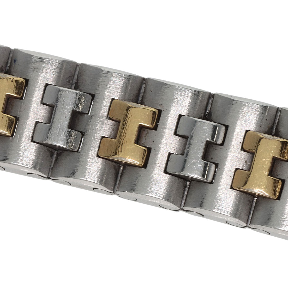 HERMES Olympia Watches Stainless Steel/SSxGP Ladies