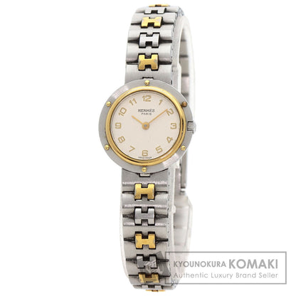 HERMES Olympia Watches Stainless Steel/SSxGP Ladies