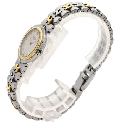 HERMES Olympia Watches Stainless Steel/SSxGP Ladies